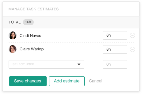 Set estimates