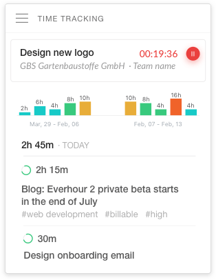 Tracking on the go