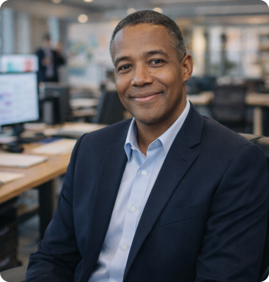 Professional services consultant tracking client hours