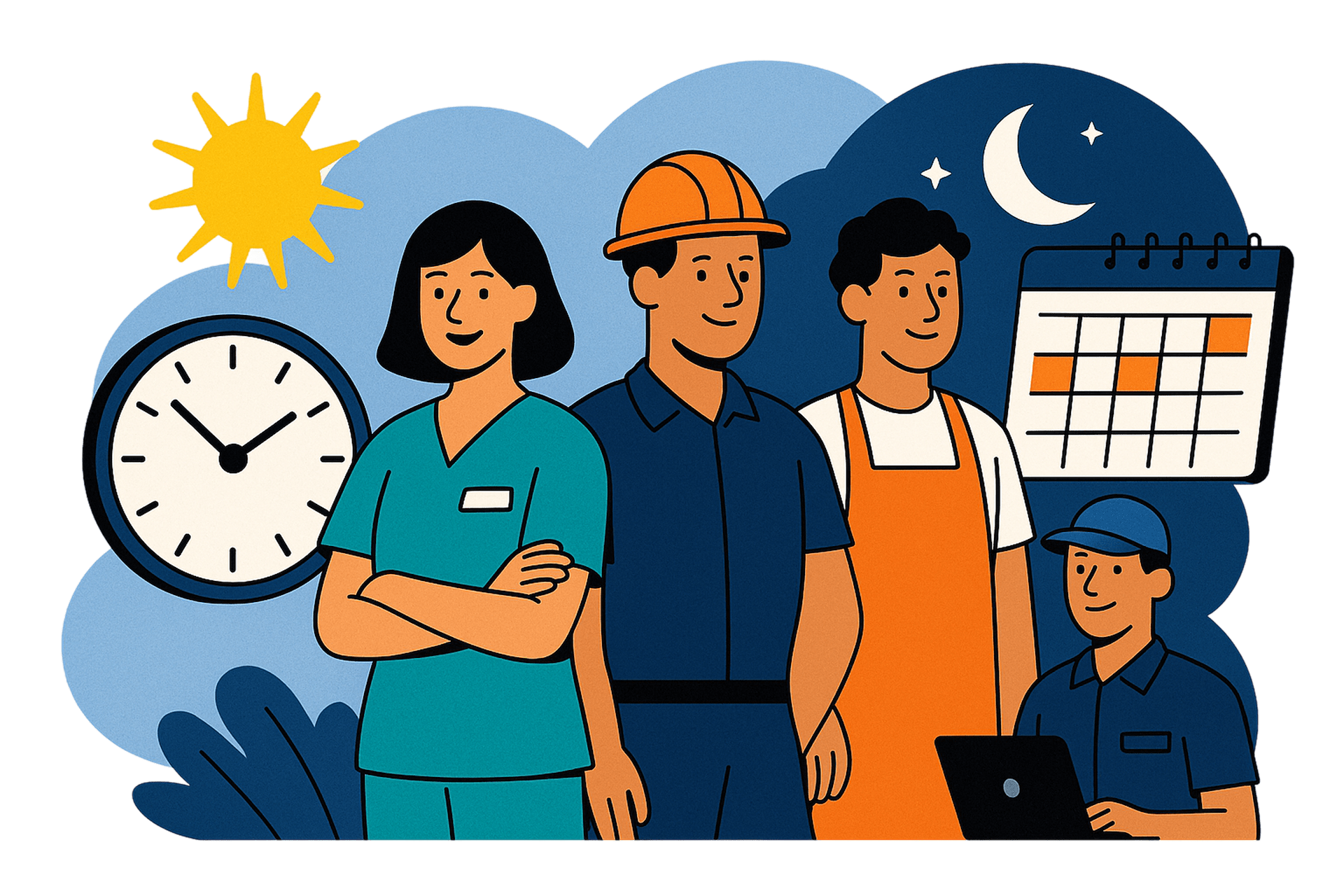 Complete Guide to Shift Work: 1st, 2nd, 3rd, Swing, NOC & Rotating Shifts Explained