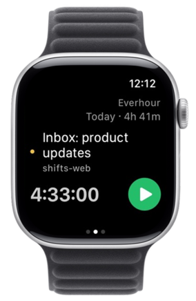 Apple Watch timer