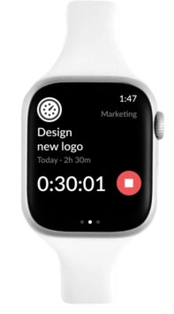 Everhour Apple Watch app
