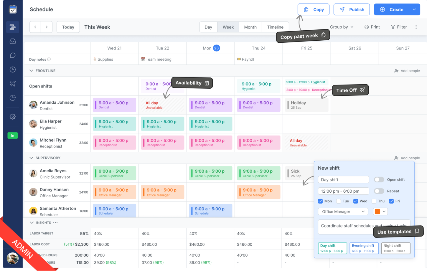 Dental Scheduling Software Admin