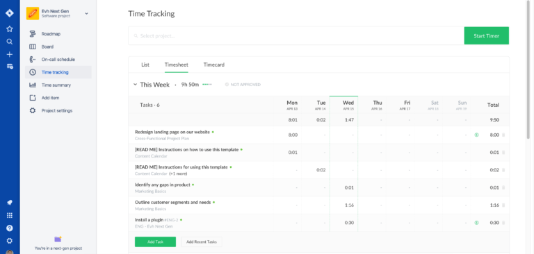 Jira App Gets Time Tracking Page and Time Summary – Time Tracking ...