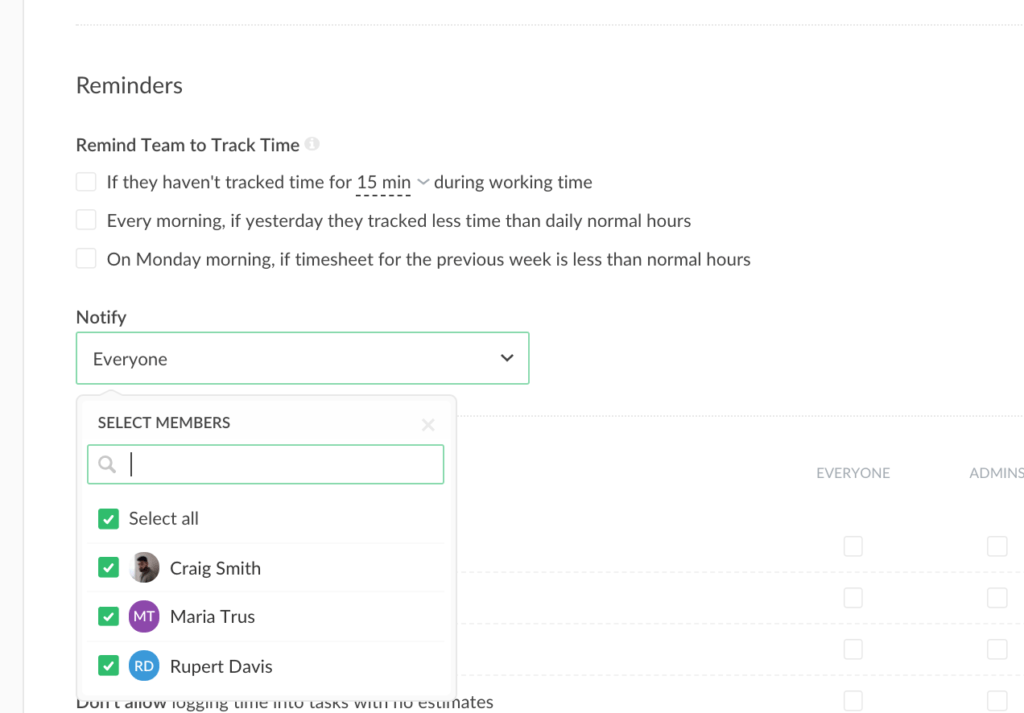 new reminders in everhour new reminders in everhour