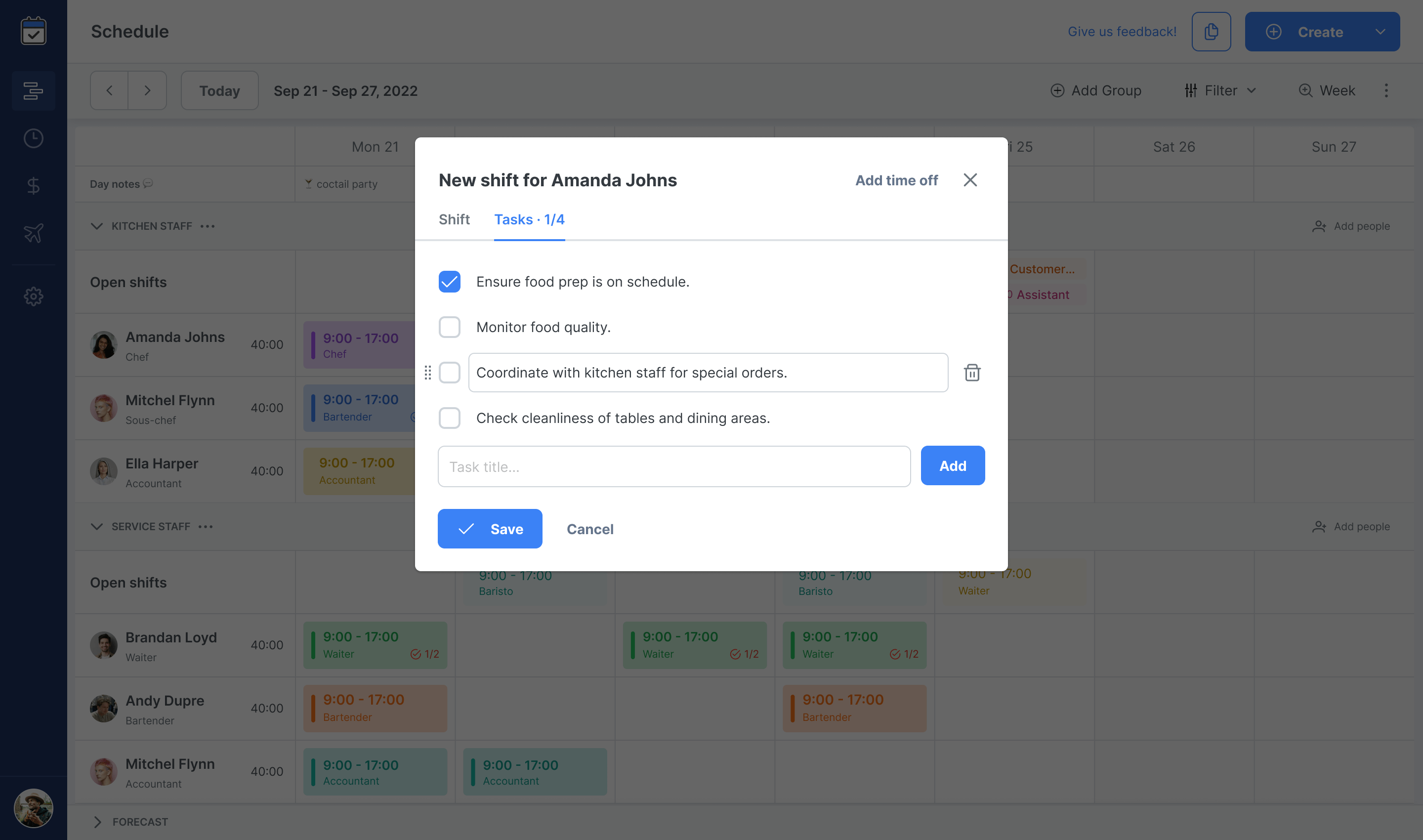 Enhance Shift Management with Checklists – Time Tracking & Project ...