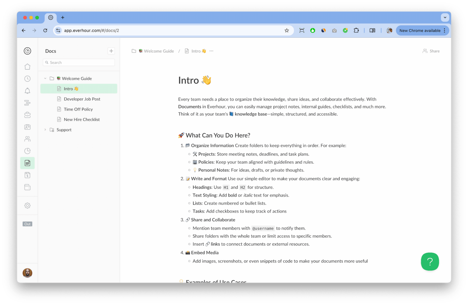 Introducing Documents: Simple Yet Powerful Knowledge Hub – Time ...