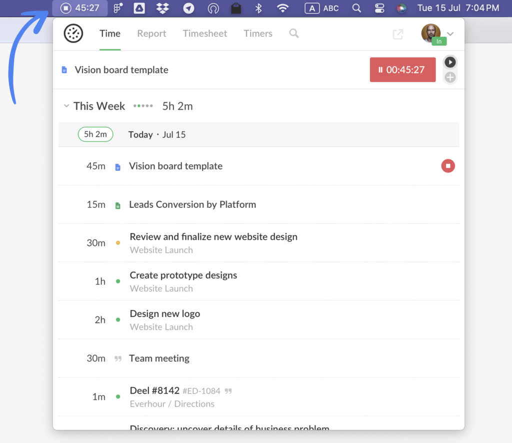 everhour for macos – simple, integrated, and always there