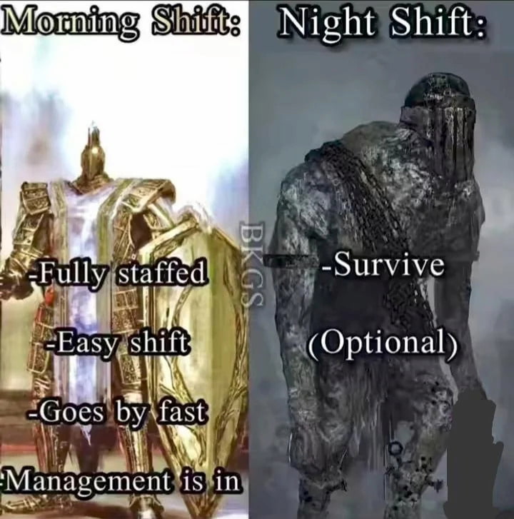 night shift memes for sleep-deprived heroes