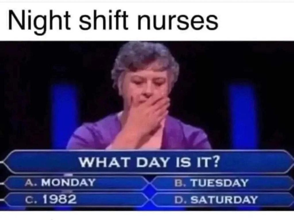 night shift memes for sleep-deprived heroes