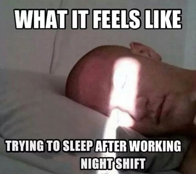 night shift memes for sleep-deprived heroes
