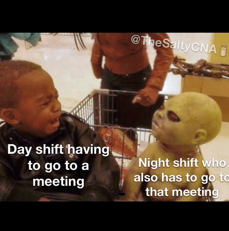 night shift memes for sleep-deprived heroes