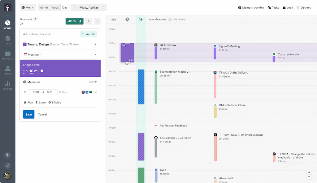 timely timesheet ()