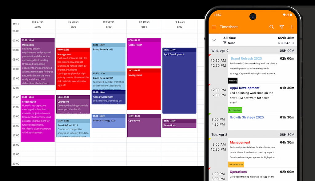 timesheet io ()
