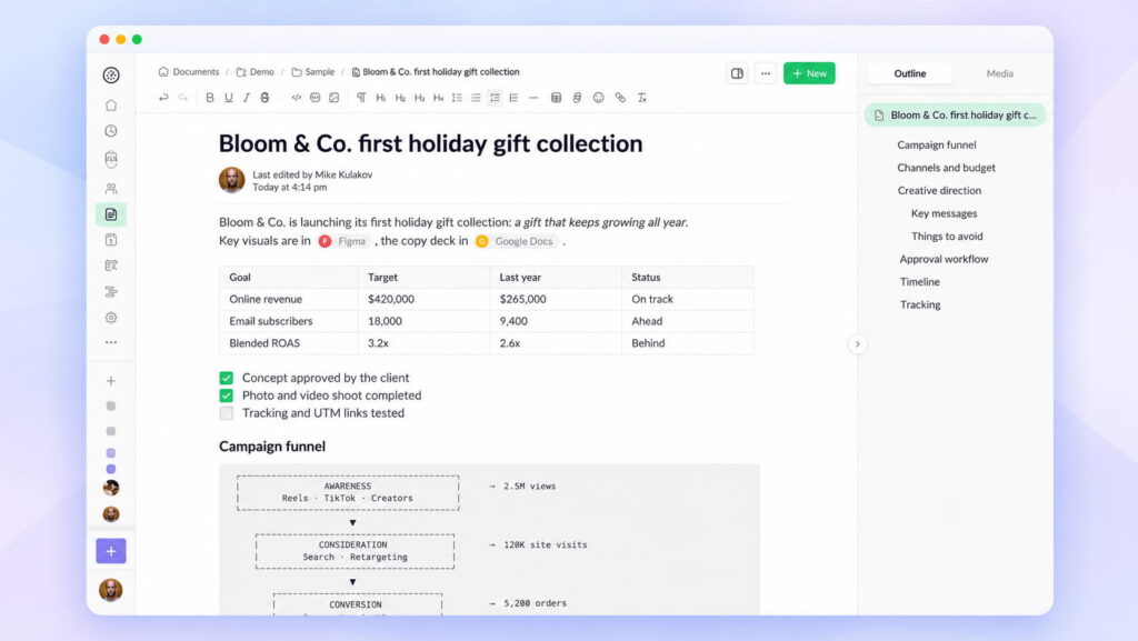 everhour docs redesigned